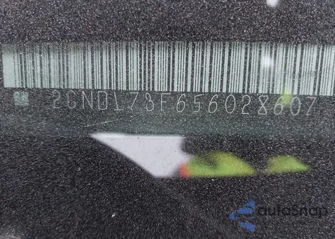 2005 Chevrolet Equinox Lt из США, поврежденный, VIN 2CNDL73F656028607